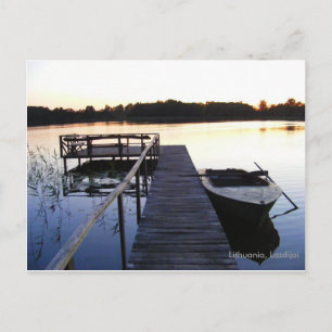 Postal Lago Evening