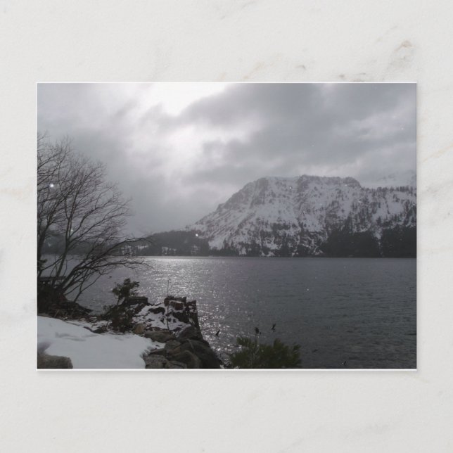 Postal Lago Fallen Leaf (Anverso)