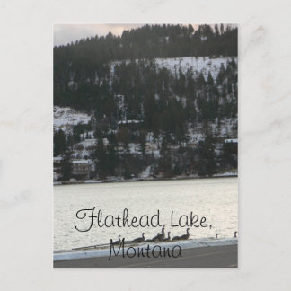 Postal Lago Flathead, Montana