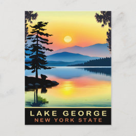 Postal Lago George, Estado de Nueva York, Viajes