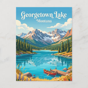 Postal Lago Georgetown, Montana
