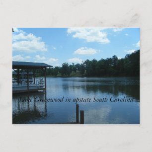Postal Lago Greenwood3, Lago Greenwood en el sur...
