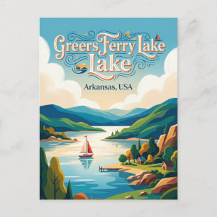 Postal Lago Greers Ferry Arkansas