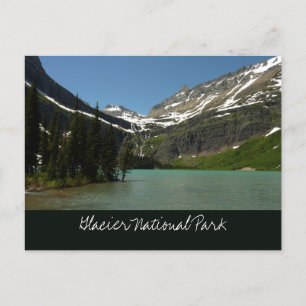 Postal Lago Grinnell en el Parque Nacional Glaciar