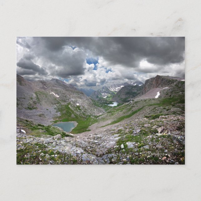 Postal Lago Half Moon - Weminuche Wilderness - Colorado (Anverso)