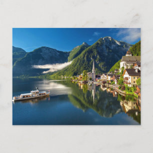 Postal Lago Hallstatt de Austria