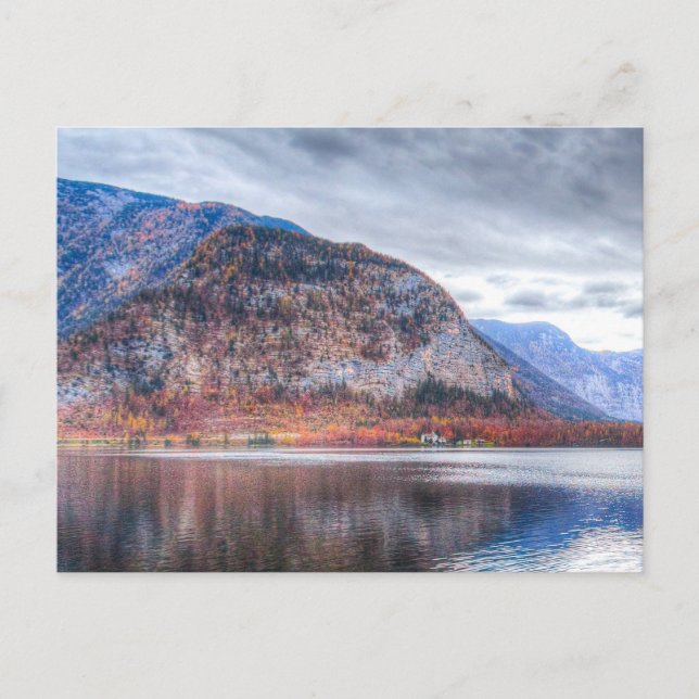 Postal Lago Hallstatt Vista (Anverso)