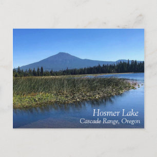 Postal Lago Hosmer en verano, OR