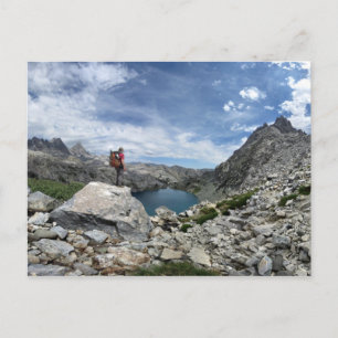 Postal Lago Iceberg - Silvestre Ansel Adams - Sierra