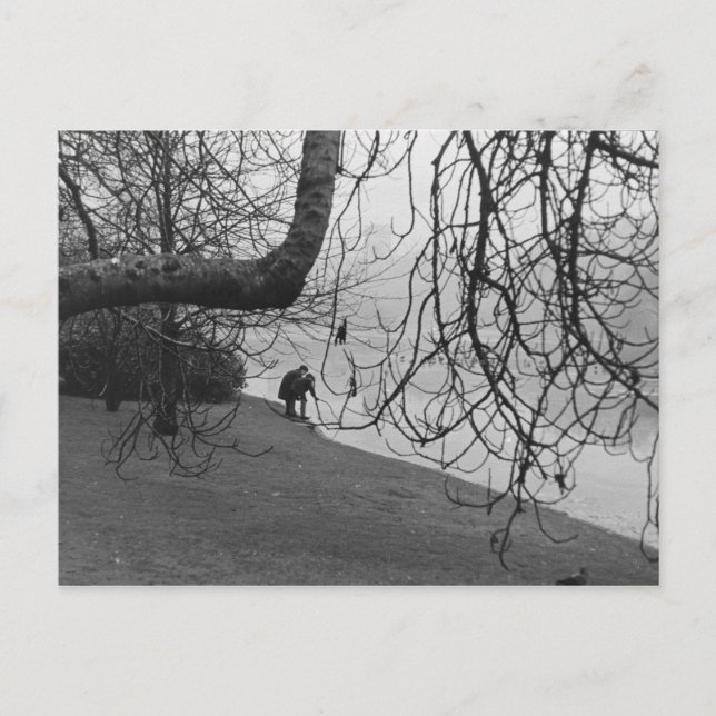 Postal Lago Icy (Anverso)