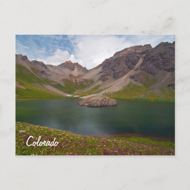 Postal Lago Insular (Anverso)