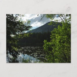 Postal Lago Johns I en el Parque Nacional Glacier