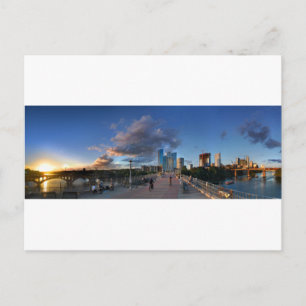 Postal Lago Ladybird Sunset en Austin, Texas