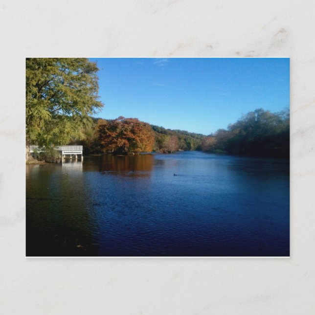 Postal Lago Landa Park (Anverso)