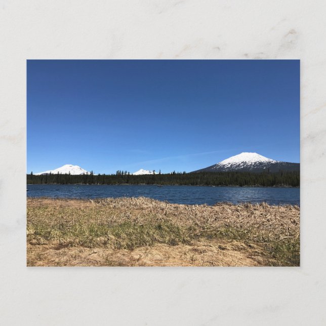 Postal Lago Lava, Oregón (Anverso)