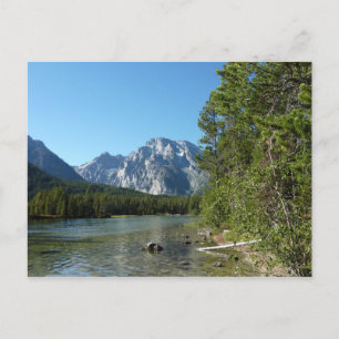 Postal Lago Leigh en el Parque Nacional Grand Teton