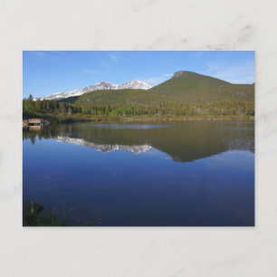 Postal Lago Lily en el Parque Nacional de las Montañas Ro