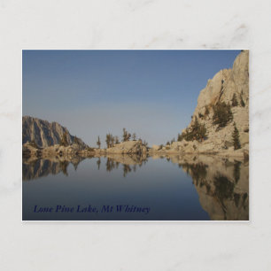 Postal Lago Lone Pine, Mt Whitney