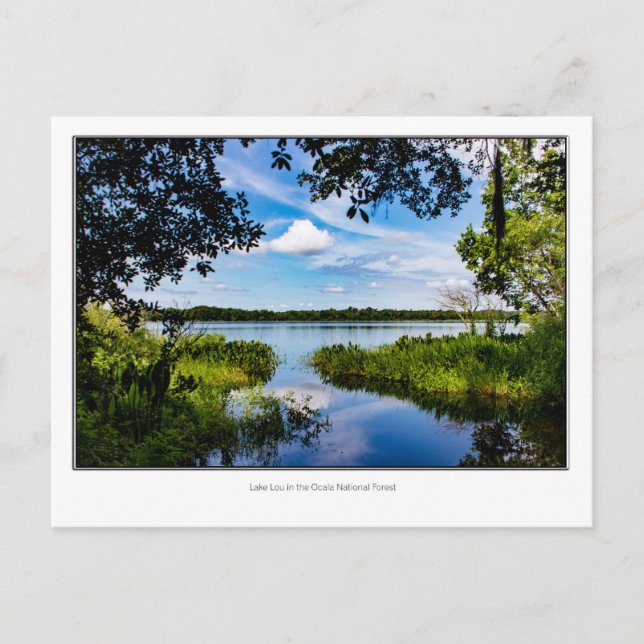 Postal Lago Lou (Anverso)