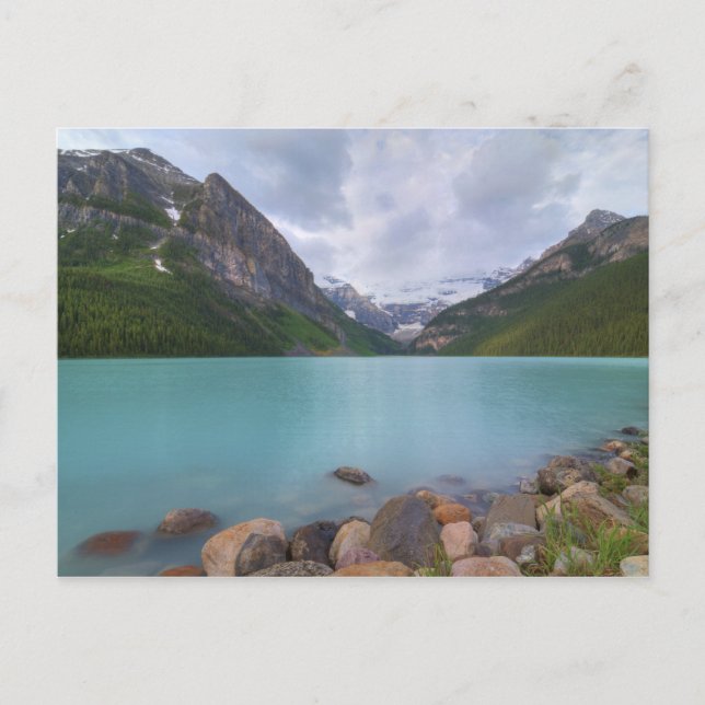 Postal Lago Louise (Anverso)