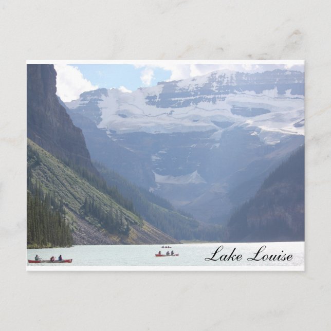 Postal Lago Louise (Anverso)