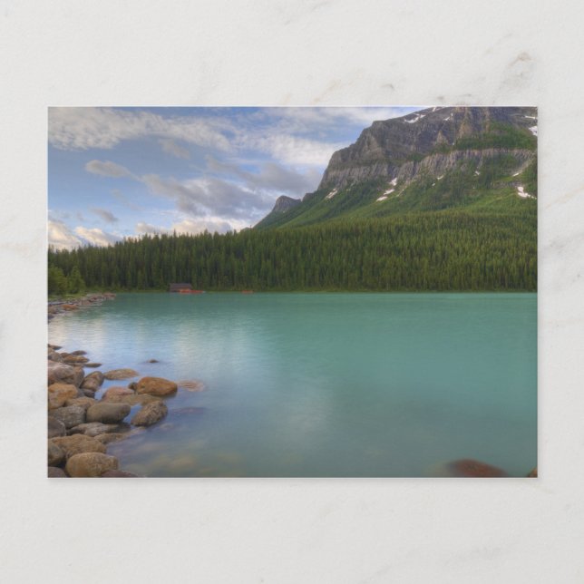 Postal Lago Louise (Anverso)