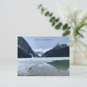 Postal Lago Louise, Alberta famoso lugar turístico