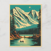 Lago Louise Parque Nacional Banff Retro Viaje