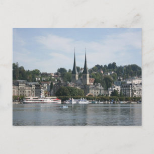 Postal Lago Lucerne, Vierwaldstattersee, Suiza