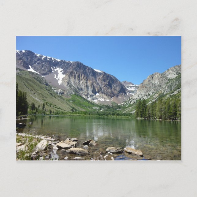 Postal Lago Mammoth (Anverso)