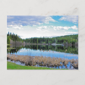 Postal Lago Marshall Kayak - Límite B.C.