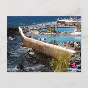 Postal Lago Martiánez, Puerto de la Cruz, Tenerife, Españ