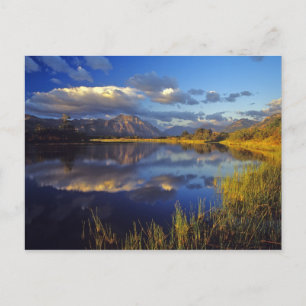 Postal Lago Maskinonge en el Parque Nacional Waterton Lak