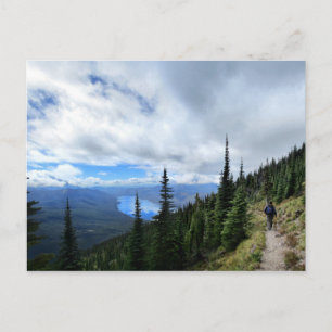 Postal Lago McDonald de Mt Brown - Parque Nacional Glacie