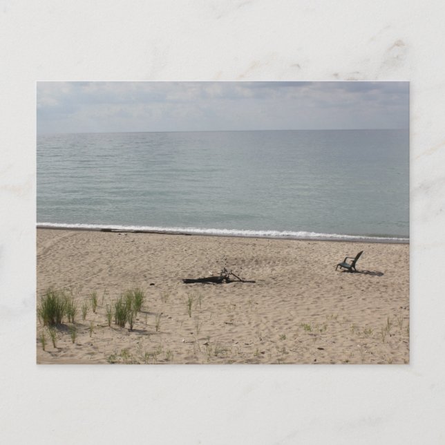 Postal Lago Michigan (Anverso)