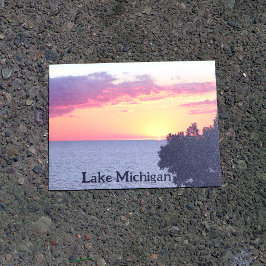 Postal Lago Michigan