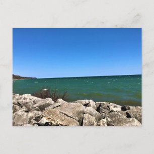 Postal Lago Michigan, Puerto Washington, Wisconsin