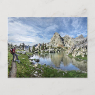 Postal Lago Minaret - Silvestre Ansel Adams - Sierra
