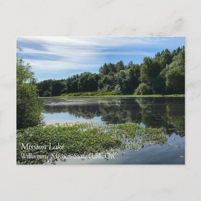 Postal Lago Mission, OR (Anverso)