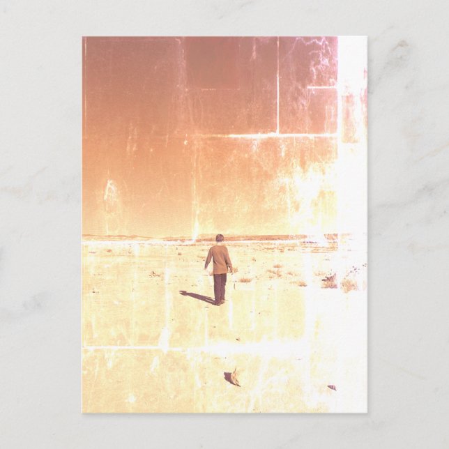 Postal Lago Mono, California Serenity (Anverso)