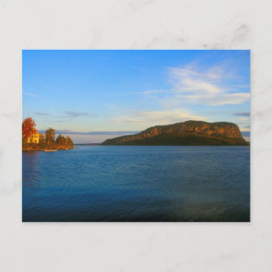 Postal Lago Moosehead y Monte Kineo