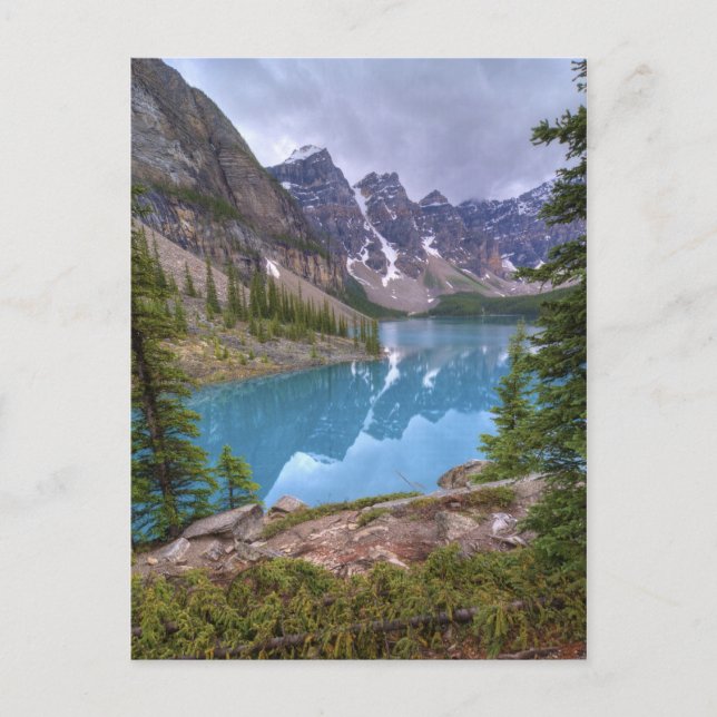 Postal Lago Moraine (Anverso)
