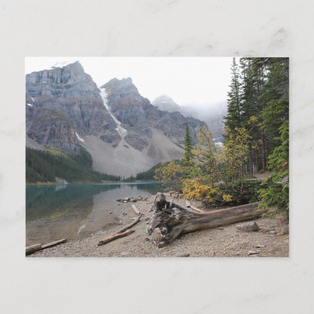 Postal Lago Moraine, Alberta, Canadá - Postcard (Anverso)