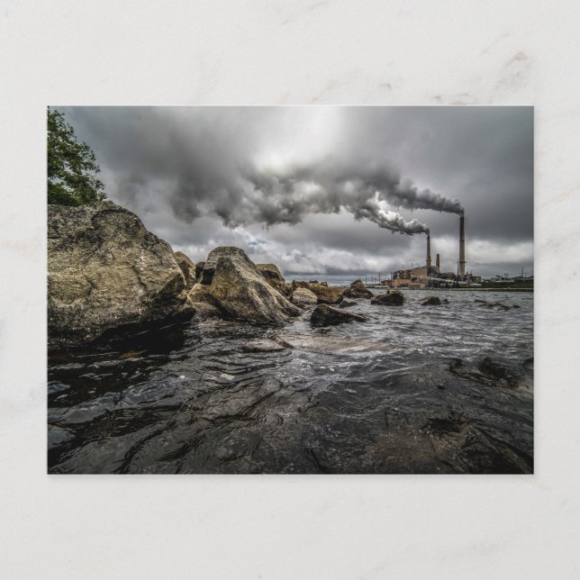 Postal Lago Mount Storm, Virginia Occidental (Anverso)