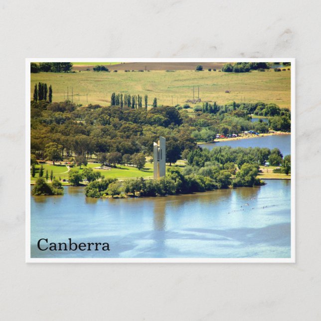 Postal lago nacional de carillón (Anverso)