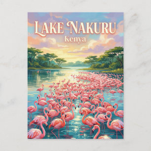 Postal Lago Nakuru Kenia