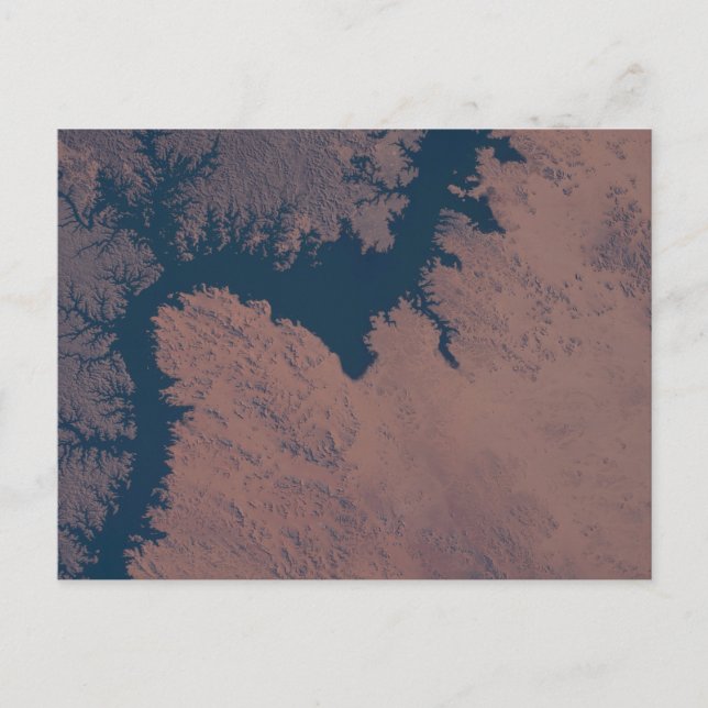 Postal Lago Nasser (Anverso)