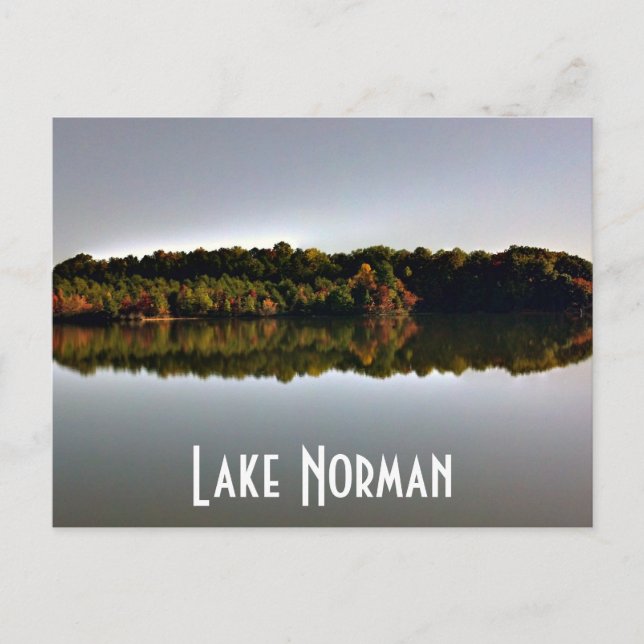 Postal Lago Norman (Anverso)