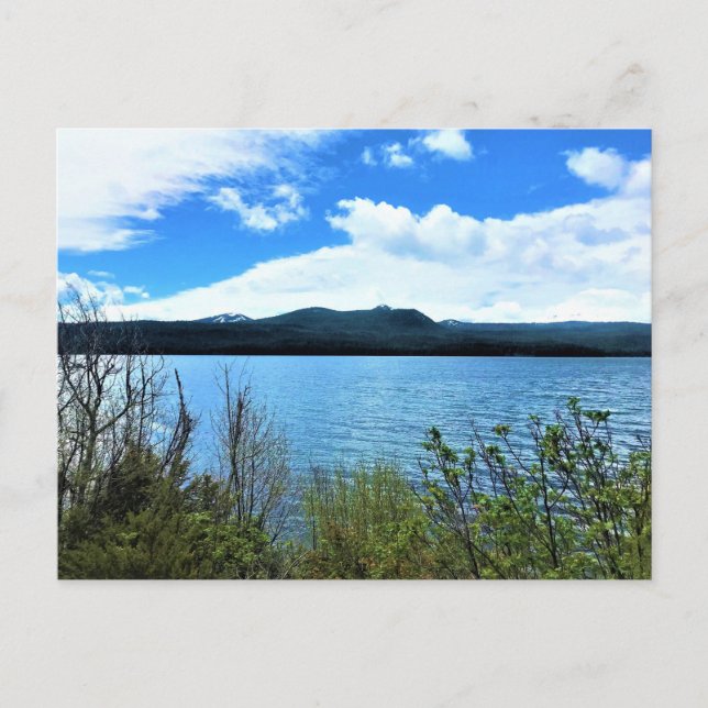 Postal Lago Odell, OR (Anverso)
