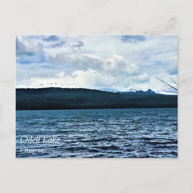 Postal Lago Odell, OR (Anverso)